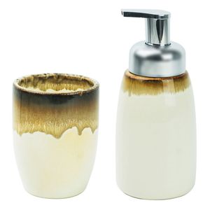 Set De Accesorios Baño 2 pz Miel