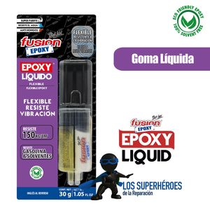 Adhesivo Liquido Blanco Flexible Fusion Epoxy 30 gr
