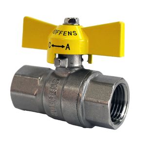 Llave De Paso Gas HI-HI 1/2" Hoffens