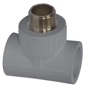 Tee Con Derivacion PPR SO-SO-HE 32 mm x 3/4"