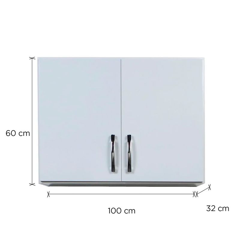 Mueble-Mural-100x32x60-Cm-Blanco-Brillante-223622_2