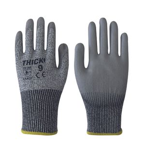 Guante Multiflex Latex Cut 5 Talla 8 Gris