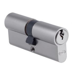 Cilindro Euro 70 mm Niquel Satinado