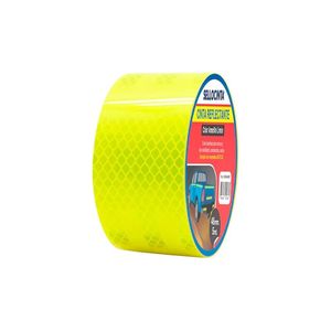 Cinta Reflectante Amarilla 48 mm x 5 m
