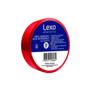Cinta Aisladora PVC 19 mm 20 m Roja