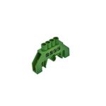Barra-Asilante-Riel-DIN-4-Polos-Verde-246175_1