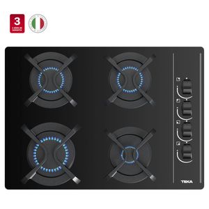 Encimera A Gas Cristal Gbc64003 4 Quemadores