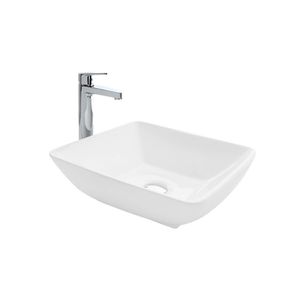 Lavamanos Sobrepuesto 42,5 cm Malibú Blanco