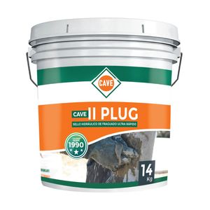 Mortero Cave II Plug Tineta 14 kg