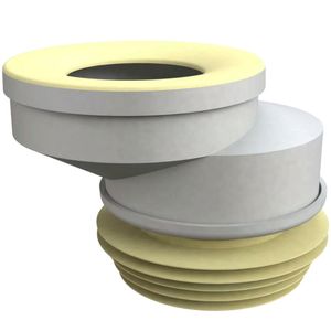 Adaptador WC a Piso Excéntrico 40 mm