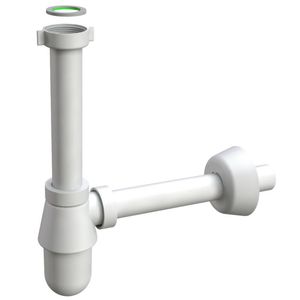 Sifón Lavatorio 1 1/4" 32 mm x 250 mm Blanco