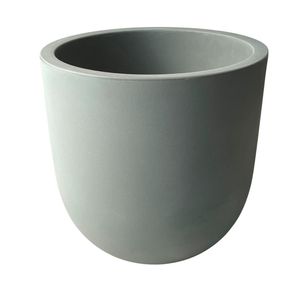 Macetero Plastico Muna Grande 43 Cm Gris