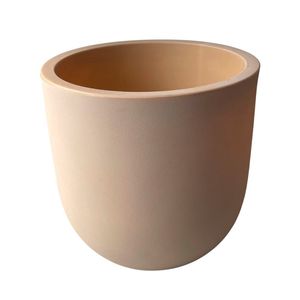 Macetero Plastico Muna Grande 43 Cm Crema
