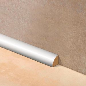 Junquillo EPS 15 x 15 mm 2,4 m Blanco