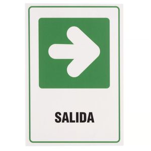 Señalética Salida Derecha