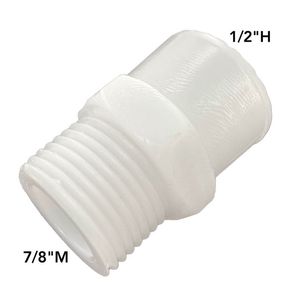 Adaptador PVC Flexible He-Hi 7/8" x 1/2"