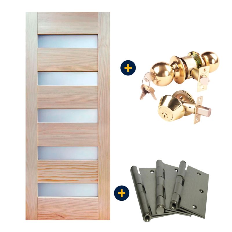 Puerta-Exterior-Millenium-80-x-200-cm-Pino-Radiata-Clear-Cerradura-Pomo-Cerrojo-Acceso-Antibacteriana-Bronce-Pulido-Bisagra-L87-3-x-3-Niquel-3-un-PK135_1