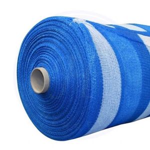 Malla Sombra 80% 2,1 x 10 m Azul/Blanco