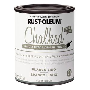 Pintura Tizada Chalkedb 1/4 Gl Blanco Lino