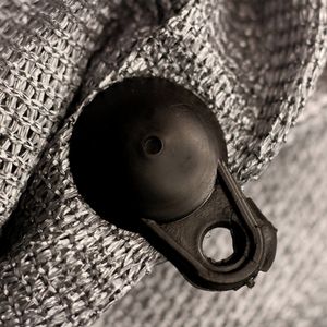Broche Redondo Para Malla Raschel 25 unidades Lanera