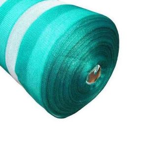 Malla Sombra 80% 2,1 x 5 m Verde/Blanco Lanera