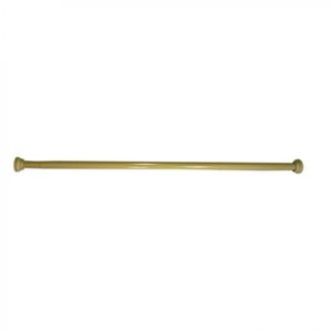 Barra De Cortina Riel Expandible De 75 A 125 cm Blanco