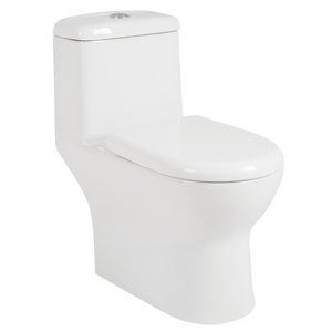 Sanitario One Piece Sevilla Doble Pulsador Descarga A Piso 30,5 cm