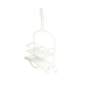 Organizador Ducha Con Jabonera 1 Repisa Blanco