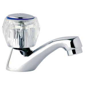 Llave Lavamanos Individual Mossini Cristal Cromado