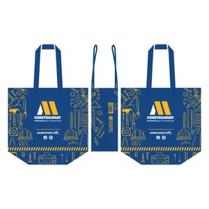 Bolsa Reutilizable Vegetal 48 x 38 cm Azul