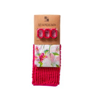 Set De Baño Arcoiris 14 pz