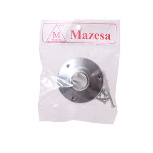 Flanche Para Barra Curva 3/4" Cromado