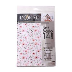 Set De Baño 14 Pz Colores