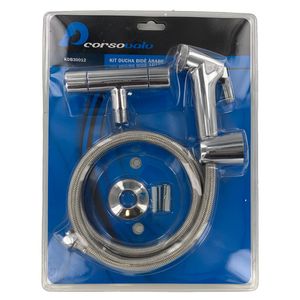 Set Ducha Bidet Árabe Con Flexible 1,2 m Cromado