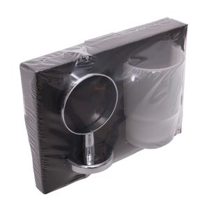 Porta Vaso Pared Cromado