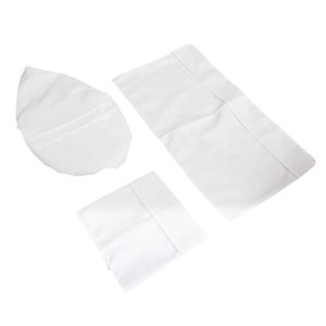 Set De Baño 3 pz Sesgo Blanco