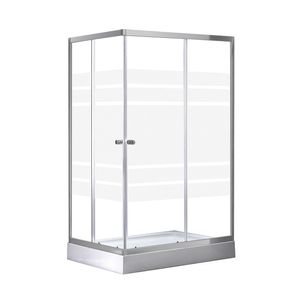 Shower Recto 120 x 80 x 195 CM Satinado