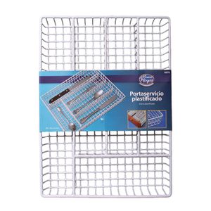Porta Servicio Plastificado Blanco