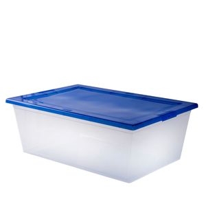 Caja Mybox 10 L Transparente/Azul