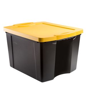 Caja Fullbox 75 L Negro/amarillo