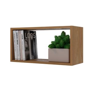 Repisa Rectang Flotante 56 X 28 X 22 Cm Hickory