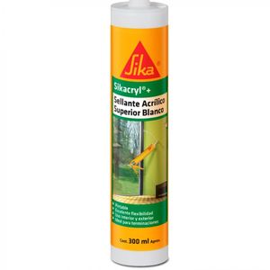 Sellador Multiuso Sikacryl 300 ml Blanco