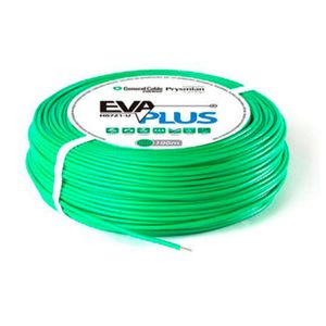 Cable Evaplus H07Z1-U 2,5 Mm 100 M Verde
