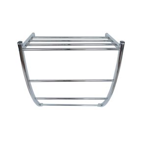 Toallero Doble En D 38,5 × 23 × 54 cm Cromado