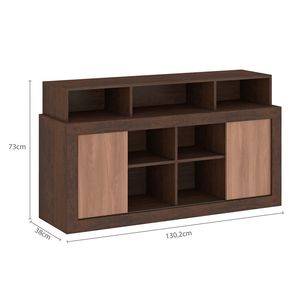 Rack TV 40" Susan 130 x 38 x 73 cm Rústico