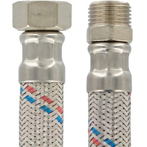 Flexible Inoxidable Hi-He 1/2 X 1/2" X 35 Cm Dt