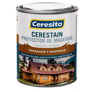 Protector De Madera Cerestain 1 GL Castaño