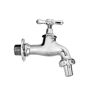 Llave Lavadero Con Flange 1/2 x 3/4"