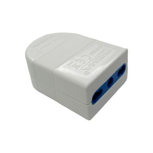 Enchufe Hembra Volante 2 P + T 16 A 250 V Blanco