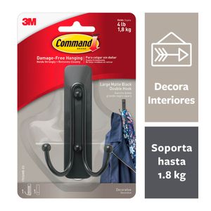 Gancho Doble Para Interiores Grande